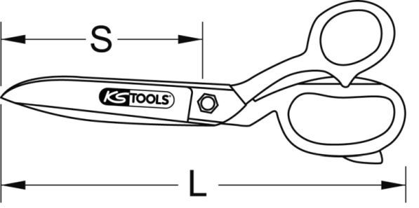 KS TOOLS Universaalkäärid 118.0077